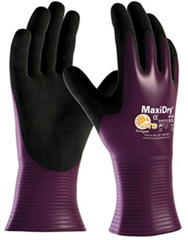 ATG 56-426 MaxiDry® Gants imperméables à l'huile Violet/noir Taille 6