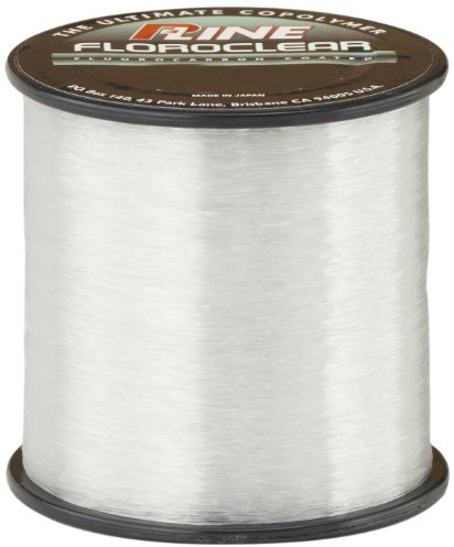 P-Line Floroclear 1/4 Size Fishing Spool (600-Yard 8-Pound), Clear, 8-Pound, 600-Yard (FCCQ-8)