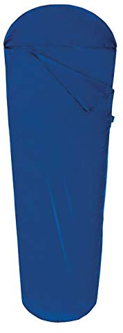 Ferrino Sacco Lenzuolo Pro Liner Mummy, Blu, Taglia Unica, Unisex Adulto