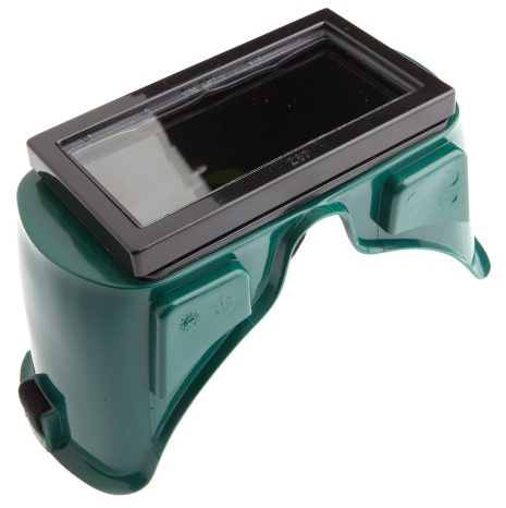 Forney 55301 Goggles, Oxygen Acetylene, Fixed, Shade-5, Green and Black