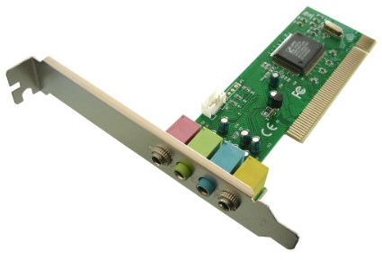 KALEA-INFORMATIQUE 4.1 Sound Card on PCI slot - 4 Channels - Front Rear Micro Speakers with CMI8738 Chipset