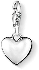 Thomas Sabo Women Charm Pendant Heart Charm Club 925 Sterling Silver 0913-001-12