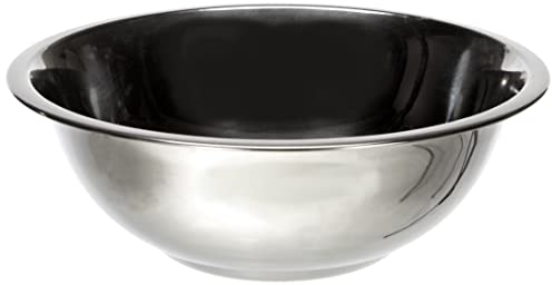 Equinox 146142 Saladier Inox Argenté 19,5 x 19,5 x 7 cm