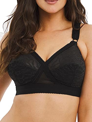 Playtex Bra Woman Cross Your Heart Non-Wire Bra x1, Black, 36C