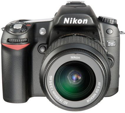 Nikon D80 Digital SLR Camera 10.2 Megapixels