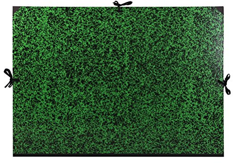 Clairefontaine 33200C - Un carton à dessin Annonay fermeture 3 cordons 67x94 cm, Vert