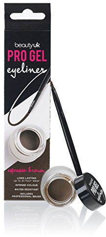 Beauty UK Cosmetics Pro Gel Eyeliner Number 2, Espresso Brown