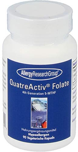 Allergy Research Group QuatreActive Folate 5-MTHF 90 veg. Kapseln