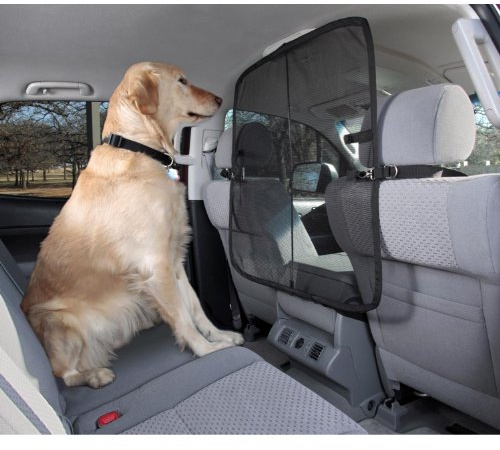 Solvit Products Front Seat Net Pet Barrier Black Large