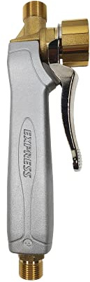 Lötkolben Set - Lötlampe mit Piezozündung - Dachrinnen Lötset - Schweißbrenner - Aluminium-Handgriff - mit Daumendruckhahn und drehbarem Schlauchanschluss - Anschluss 3/8 e links - EXPRESS