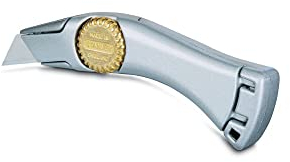 STANLEY 1-10-550, Cuchillo de hoja fija Titan SB 175mm, calidad, Resistente A La Corrosión, Fácil Sustitución De Cuchillas, Se Suministra Con 3 Cuchillas