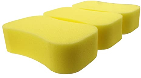 WS-Pro 3er Pack XXL Autoschwamm gelb 220 x 100 x 60 mm