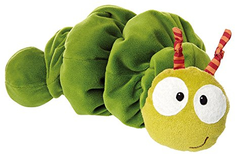SIGIKID 41294 Rattelraupe Baby Activity PlayQ Mädchen und Jungen Babyspielzeug empfohlen ab 3 Monaten grün