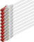 1aTTack.de - 10x 1m CAT6 Patchkabel S/FTP PIMF Schirmung CAT.6 RJ45 Netzwerkkabel Ethernetkabel DSL LAN Router Switch Modem Patchfeld - weiß - 10 Stück