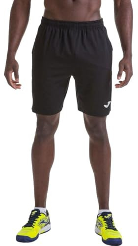 Joma Master Bermuda Deporte, Hombre, Negro, M