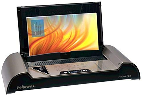 Fellowes 5642001 Büro Thermobindegerät Helios 60 platin/schwarz