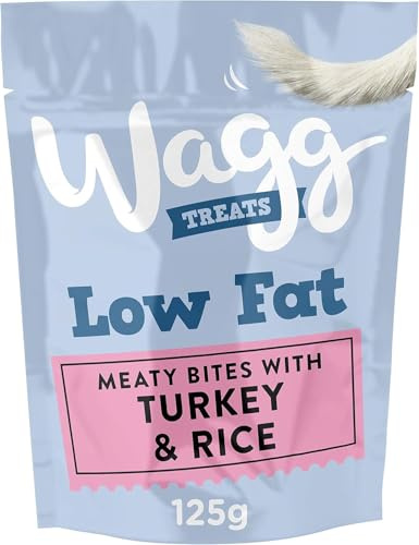 Wagg Friandises pour Chien à Faible teneur en matières Grasses - 125 g - Lot de 7