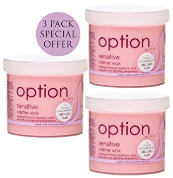 Hive 3X Depilatory Sensitive Creme Wax For Face Body Leg Bikini Wax Hair Removal 425g Each Jar CODE: OPT5738