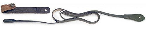 Stagg läderrem för mandolin svart