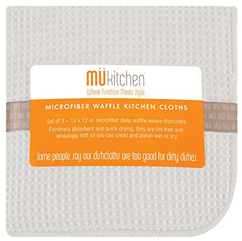 MUkitchen EMW6181804, Konstgjort material, Vit, 30,48 cm x 30,48 cm Diskduk