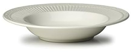 Mikasa Italian Countryside Rim Soup Bowl, 9.25-Inch, White - DD900-220
