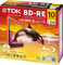 TDK BD-RE 25 GB 2 x Velocidad, 10 Unidades regrabables BluRay Discos en Blanco