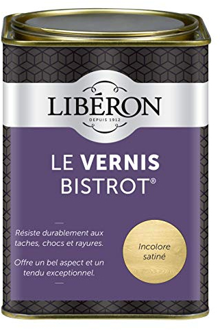 Libéron Vernis bistrot pour meubles et objets, Incolore, 1L