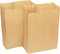 Alina 20 x 25L Compostable Paper Pedal Bin Bag/Food Box Liner/Biodegradable Brown 25 Litre Paper Sack (20 bags)