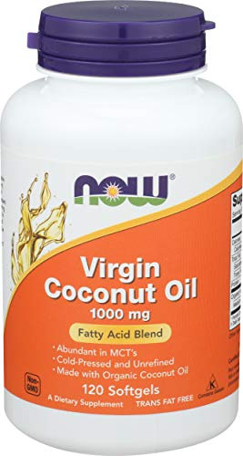 NOW Foods - Virgin Coconut Oil 1000 mg. - 120 Softgels