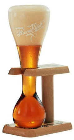 Pauwel Kwak Beer Glass with Stand