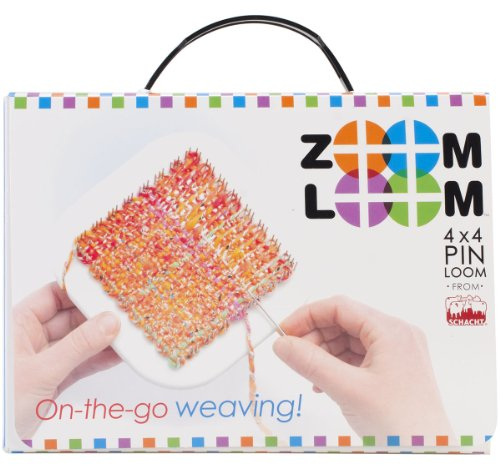 Schacht Birsppy Zoom Loom Nadelwebstuhl, 10,2 x 10,2 cm