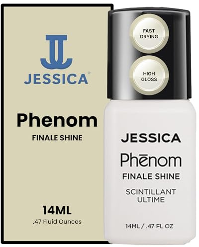 Jessica, top coat Phenom, per una brillantezza finale, da 15 ml