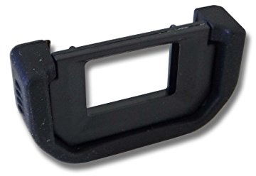 vhbw Conchiglia oculare nera compatibile con Canon EOS 650D, 700D, 750D fotocamera, camcorder, reflex