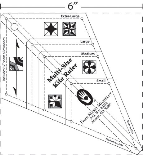 Marti Michell Kite Ruler