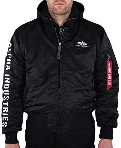 Alpha Industries MA-1 D-Tec SE Bomberjacke für Herren Black/White