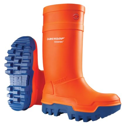 DUNLOP Protective Footwear, C662933, Purofort Thermo+ Full Safety, Verde Oscuro/Negro