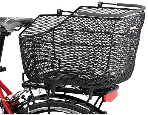 Pletscher Hinterradkorb Deluxe XXL engmaschig f. Pletschersystem anthrazit