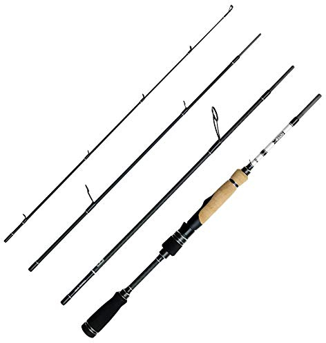DAM Angelrute Reiserute Spinnrute - Cult-X Travel Spin 2,45m 20-60g 4pc