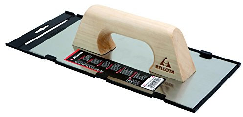Bellota 5861-1 A INOX - Llana recta de acero inoxidable (300x150mm) afilada con mango de madera