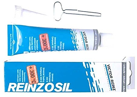 Victor Reinz Mastic de silicona Tubo de 70 ml 70-31414-10 4026634207673 Silicona endurece en 30 min Resistente al agua
