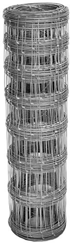 Suregreen Wire Stock Fencing | 1.2m x 50m Livestock Galvanised Wire Fence C10/120/30 | Garden Fencing for Dogs, Sheep, Lambs, Goats, Pigs, Cattle | Deter Deer and Other Wild Animals | Farm Border