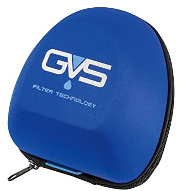 GVS SPM001 Elipse P3 Housse de transport pour masque anti-poussière (support de ceinture), taille unique, bleu