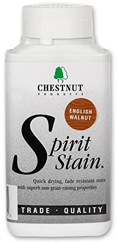 CHESTNUT PRODUCTS SSEW250 Wood Spirit Stain English Walnut, 250ml