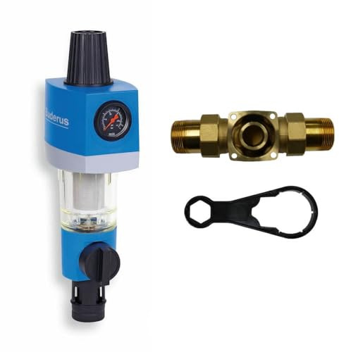 Buderus Rückspülfilter mit Druckminderer (Honeywell), Anschluss:3/4 Zoll