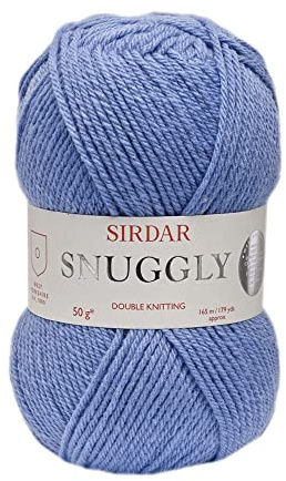 Sirdar Denim Blue (326) Snuggly DK Double Knitting, 17 x 9 x 7 cm