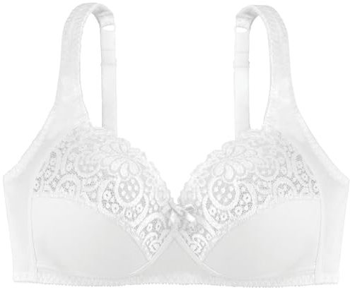 Dorina Women's Georgina Non-Wired Classic Bras, white (White A00), 40C (Manufacturer Size: 90C)