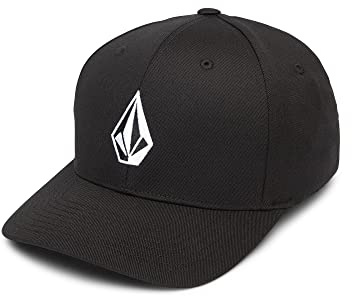 Volcom Herren Full Stone Flexfit Stretch Hat Baseballkappe, Schwarz, S-M