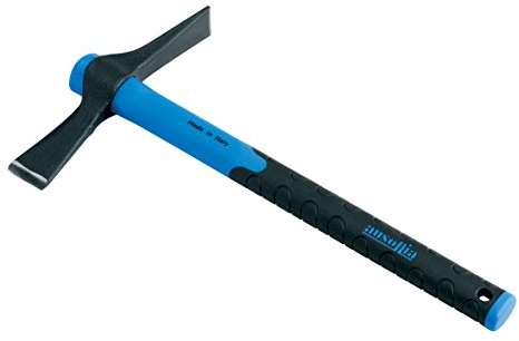 AUSONIA - 86189 ALCOTANA MARTILLO DE CARPINTERO DE ABANIL DE 400 GR Y MANGO DE 39 CM DE FIBRA DE VIDRIO CON EMPUÑADURA ANTIDESLIZANTE