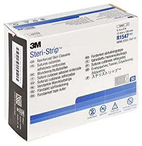 Steri-Strip Closure Reinforced Skin Strip .5 x 4 Sterile R1547, 50 Ct