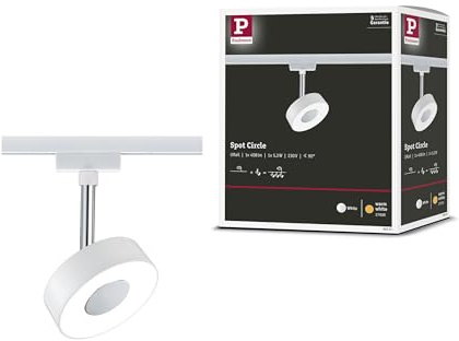 Paulmann URail System LED Spot Circle 1x5W Weiß 230V